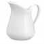 Milk jug Mehun porcelain 11oz / 33cl white - Pillivuyt
