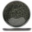 Dessert plate black and green 8" / 21cm - Laguna Verde - Cosy & Trendy