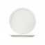 Round white cream pizza plate 32 cm height 2 cm high quality porcelain - Set of 6 - Buffet - Cosy & Trendy