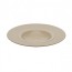 Sandstone gourmet round hollow plate dune - singly sold - Bahia - Guy Degrenne