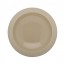 Sandstone round hollow plate 8" / 20cm dune - singly sold - Bahia - Guy Degrenne