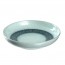 Round ceramic hollow plate 8" / 20,7cm blue - Set of 6 - Matera