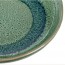 Round ceramic hollow plate 8" / 20,7cm green Matera