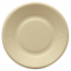 Disposable bionic cellulose plate natural color Ø 21x1,8 cm / Ø 8 - Set of 50 