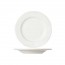 Round white cream serving plate 31 cm high quality porcelain - Set of 6 - Buffet - Cosy & Trendy