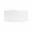 Porcelain white flat rectangular plate 6" x 2" (14 x 6.5cm) - Purity - Chef & Sommelier