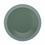 Sandstone round flat plate 10" / 26cm green clay - Bahia - Guy Degrenne