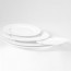 Round flat porcelain plate 10" / 26cm white - Valencay - Pillivuyt