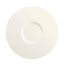 Porcelain white round and flat plate 12" / 31cm - Moon - Chef & Sommelier
