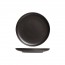 Round flat plate 12" / 31.5cm black  - Okinawa - Cosy & Trendy
