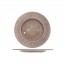 Round flat plate 11" / 28cm purple patina - Epis - Cosy & Trendy