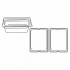 Stainless steel gastronorm container 32.5 x 26.5 x 15 cm / 13x10x6" - AZ Boutique