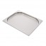 Stainless steel gastronorm container GN 1/2 26.5x 32.5 x 2cm/10.2" x 12.6" x 0.8" - Lacor