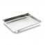 Stainless steel 18/10 gastronorm container GN 2/1 53x 65 x 4 cm 20.8" x 25.5" x 1.5" - Lacor