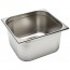 Stainless steel 18/10 gastronorm container GN 2/3 35.4x 32.5 x 20cm/13.7" x 12.8" x 7.9" - Gastronorme - Lacor 