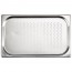 Stainless steel 18/10 perforated container GN 1/1 53x 32.5 x 2 cm 20.8" x 12.8" x 0.8" - Gastronorme - Lacor 