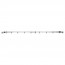 60cm inox ladle wall rack - 9 hooks - Paderno