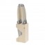 Block of 6 laguiole steak knives ivory ABS stainless steel handle - Laguiole - Jean Dubost 