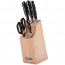 Set of one block, 4 knives and 1 pair of scissors for kitchen - gift box - Clasica - Arcos