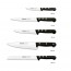 Set of one block, 5 knives for kitchen gift box Universal