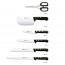 Set of one block, 5 knives and 1 pair of scissors for kitchen Universal Arcos