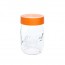 Glass screw top jar 34oz / 1L with 4" / 100mm lid - Familia Wiss - Le Parfait