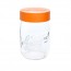 Glass screw top jar 68oz / 2L with 4" / 100mm lid - Familia Wiss - Le Parfait