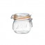 Glass canning jar 17oz / 0.5L with 85mm airtight gasket - super - le parfait
