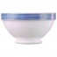 Bowl white / blue 17.2oz/51cl - Brush Bleu - Arcoroc
