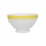 Stackable bowl white/yellow 17.2oz/51cl - Brush Jaune - Arcoroc