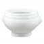 Porcelain soup bowl white 18.6oz / 55 cl Tête de lion - Set of 4 - Cosy & Trendy