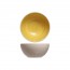 Round bowl beige and yellow 6" / 14.5cm - Set of 6 - Turbolino - Cosy & Trendy