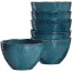 Bol rond céramique 15,3cm bleu - Lot de 6 - Matera - Leonardo 