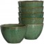Round ceramic bowl 6" / 15,3cm green - Matera - Leonardo