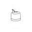 Oil and vinegar cap replacement R62470 for set of 4 pieces Ref 62465  - Hyperluxe - Lacor