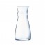 Carafe en verre transparent avec bouchon 50 cl Fluid