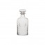 Transparent glass carafe 34 oz / 1 L 5 x 4.3 x 10" / 12 x 11.5 x 25 cm - Officina 1825 - Bormioli Rocco