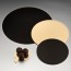 Carton rond or et noir  pour pâtisserie - 28cm - Lot de 100- Carton à pâtisserie - AZ Boutique