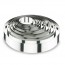 Cercle à mousse en inox 18/10 - hauteur 4cm - diamètre 8cm