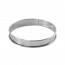 Cake / tart ring stainless steel - height 2cm - diameter 12cm