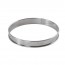 Cake / tart ring stainless steel - height 2cm - diameter 14cm