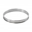 Cake / tart ring stainless steel - height 2cm - diameter 16cm