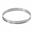 Cake / tart ring stainless steel - height 2cm - diameter 18cm