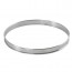 Cake / tart ring stainless steel - height 2cm - diameter 22cm