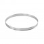 Cake / tart ring stainless steel - height 2cm - diameter 26cm