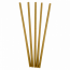 straight stripes natural straw 0.6 x 21cm / 8" - Sold by 250 - Decorated straws - AZ boutique