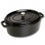 Oval cast iron cocotte 13" / 33 cm - black - Fundamentals - Staub