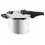 Pressure cooker 203 oz / 6 L stainless steel 18/10 -  Ø 9 " / 22 cm - Master - Lacor