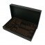Coffret cartonné noir 24 pièces