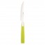 Couteau de table/à steak couleur anis en inox 18/0 de 2mm - Lot de 6 - Colorissimo - Guy Degrenne
